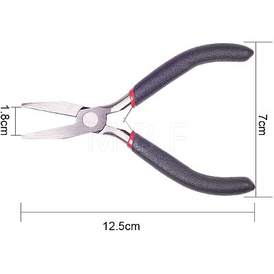 5 inch Flat Nose Carbon Steel Jewelry Pliers PT-PH0001-06-1