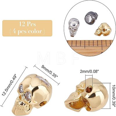 Brass Beads ZIRC-NB0001-27-NR-1