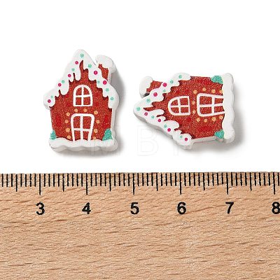 Christmas Theme Schima Wood Beads WOOD-F018-07-1