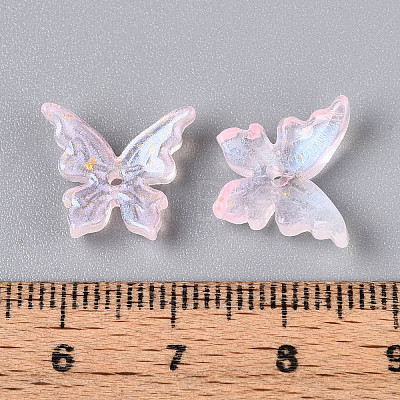 Baking Paint Glass Beads LS-DGLA-T004-04B-1