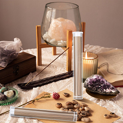 Transparent Tube Plastic Bead Containers with Lids CON-WH0092-81B-1