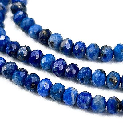 Natural Lapis Lazuli Beads Strands G-L587-B04-02-1