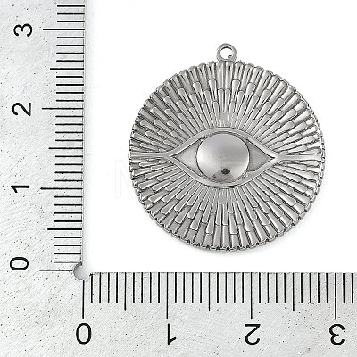 Anti-Tarnish 304 Stainless Steel Pendants STAS-M078-03E-P-1