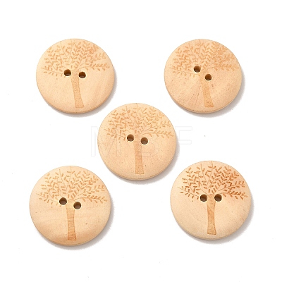 Carved Buttons with 2-Hole X-NNA0Z6R-1
