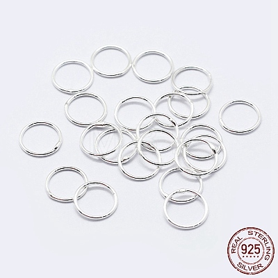 925 Sterling Silver Round Rings STER-F036-03S-0.3x4-1