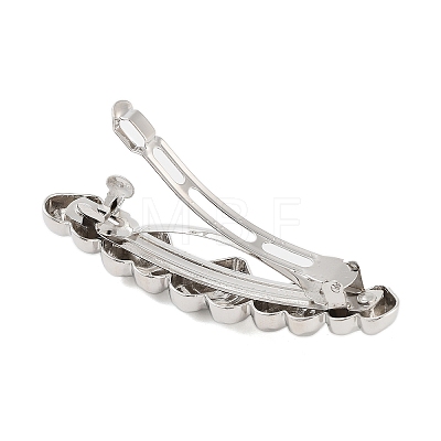 Alloy Hair Barrettes OHAR-H010-01A-P-1