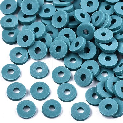 Handmade Polymer Clay Beads X-CLAY-Q251-6.0mm-85-1