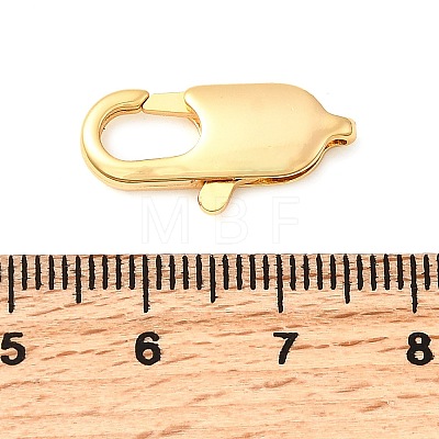 Brass Clasps KK-D407-19G-B-1