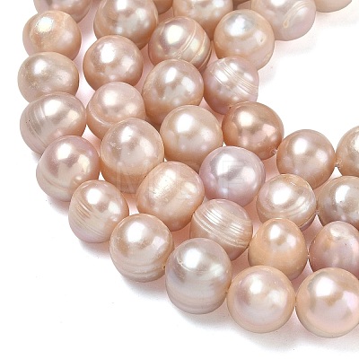 Natural Cultured Freshwater Pearl Beads Strands PEAR-L034-12C-1
