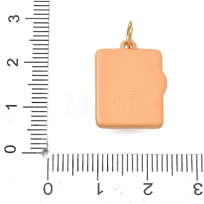 Printed 304 Stainless Steel Pendants LS-SA-CBA4D1F-09G-B-1
