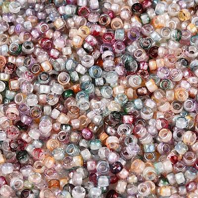 Baking Paint Glass Seed Beads SEED-Q041-03A-14-1