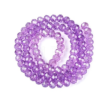 Baking Paint Glass Beads Strands EGLA-Q120-C-A02-1