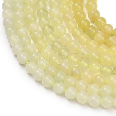 Natural New Jade Beads Strands LS-GG-CBA792A-C01-8mm-1