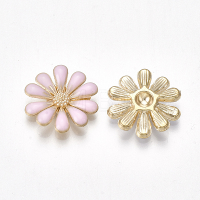 Alloy Enamel Cabochons PALLOY-T066-10K-1