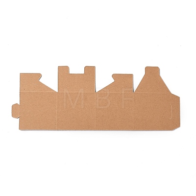 Brown Paper Heart Candboard Box CON-B001-03-1