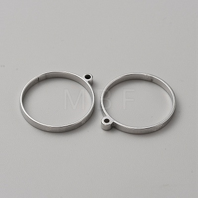 304 Stainless Steel Open Back Bezel Pendants FIND-WH0152-123D-1