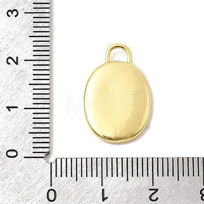 Printed Brass Pendants KK-K274-07G-19-1