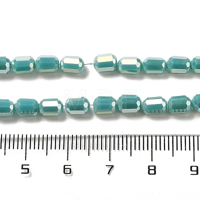 Electroplate Glass Beads Strands EGLA-D031-01H-1