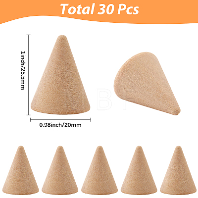 30Pcs Wooden Ring Displays RDIS-SC0001-05A-1
