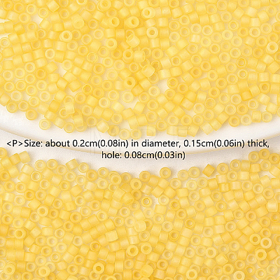 10G Cylinder Seed Beads SEED-YW0003-06D-1