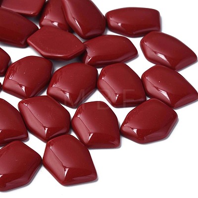 Opaque Acrylic Cabochons MACR-S373-143-A01-1