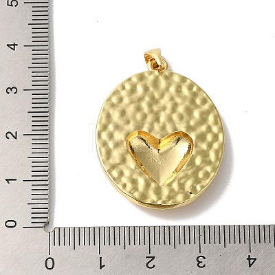 Rack Plating Brass Pendants KK-H487-21G-1