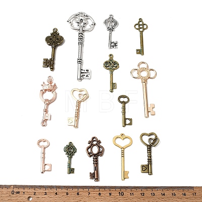 Tibetan Style Alloy Pendants FIND-D040-01-1