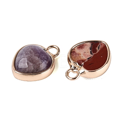 Natural & Synthetic Mixed Stone Pendants G-N371-18A-G-1