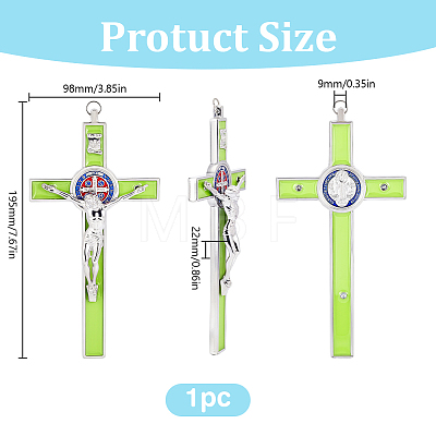 Alloy Enamel Big Pendants AJEW-WH0752-417A-P01-1