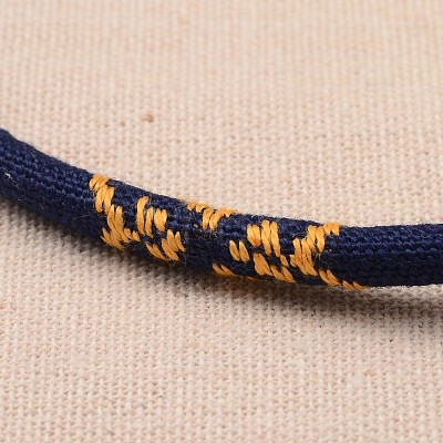 Nylon Cloth Cord Bracelets BJEW-L521-M-1