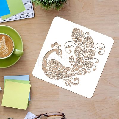 Plastic Reusable Drawing Painting Stencils Templates DIY-WH0172-268-1