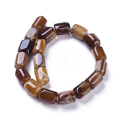 Natural Agate Beads Strands G-L542-B07-1