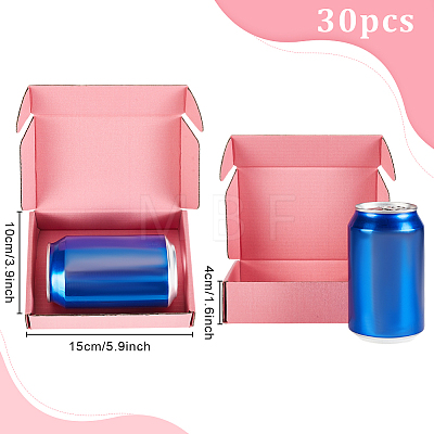 Cardboard Paper Shipping Box CON-WH0106-24B-1