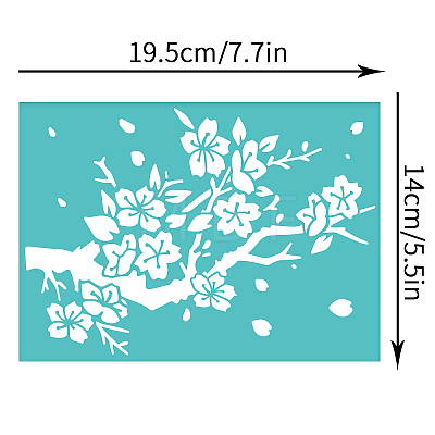 Self-Adhesive Silk Screen Printing Stencil DIY-WH0337-013-1