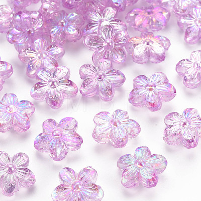 Transparent Acrylic Beads TACR-S154-45C-935-1
