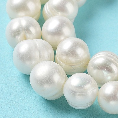 Natural Cultured Freshwater Pearl Beads Strands PEAR-E019-02-1
