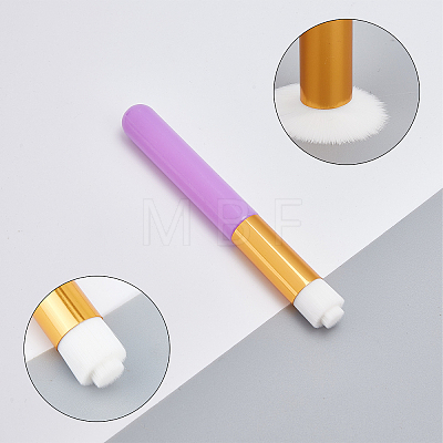 Gorgecraft 16Pcs 8 Styles Synthetic Fiber Nose Pore Deep Cleaning Brush AJEW-GF0003-02-1