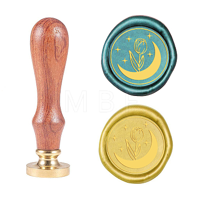 Wax Seal Stamp Set AJEW-WH0131-845-1