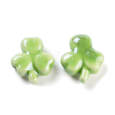 Glazed Porcelain Beads X-PORC-O005-08-1