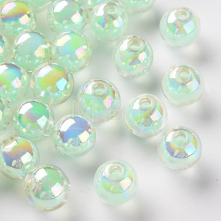 Transparent Acrylic Beads TACR-S152-15B-SS2111-1
