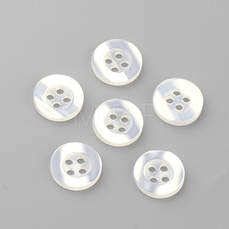 4-Hole Plastic Buttons BUTT-S020-11-12.5mm-1