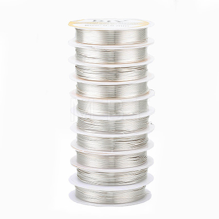 Round Copper Jewelry Wire CWIR-Q006-0.8mm-S-1