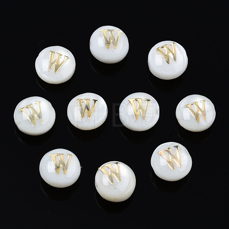 Natural Freshwater Shell Beads SHEL-S278-036W-1