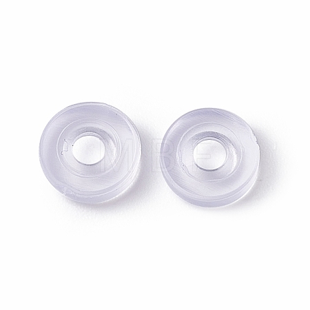 Silicone Clip on Earring Pads X-FIND-G036-05-1