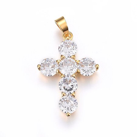 304 Stainless Steel Pendants STAS-E439-72G-1