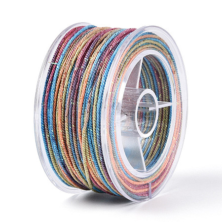 27M Segment Dyed Round Polyester Twisted Cords OCOR-N009-02A-07-1