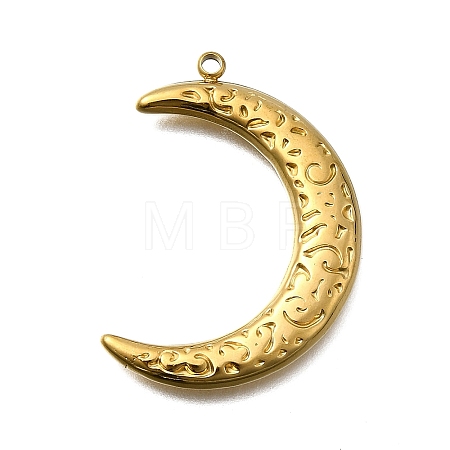 304 Stainless Steel Pendants STAS-Z163-09G-1