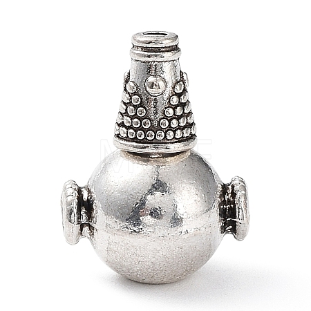 Tibetan Style Alloy 3 Hole Guru Beads X-TIBEB-M030-06AS-1