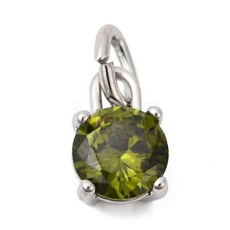 Birthdaystone Theme August 304 Stainless Steel Charms STAS-B128-60P-08-1