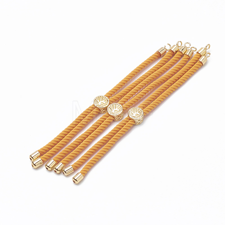 Nylon Twisted Cord Bracelet Making MAK-T003-13G-1